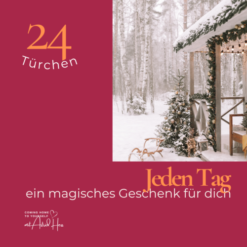 Grau Gold Foto Advent Instagram Post